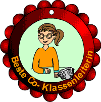 Co-Klassenleiterin Medaille