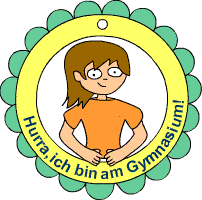 Hurra, ich bin am Gymnasium