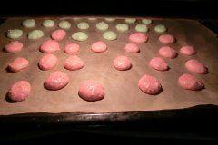 Macarons im Backofen