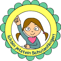 Schulanfänger Medaille